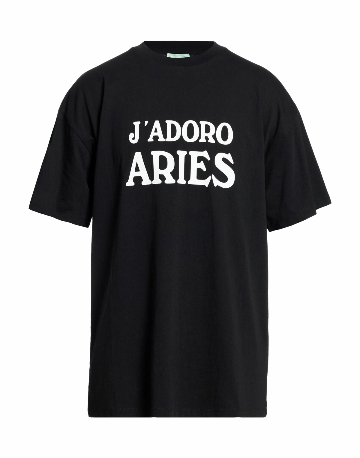 Aries Mens T-shirt in Black