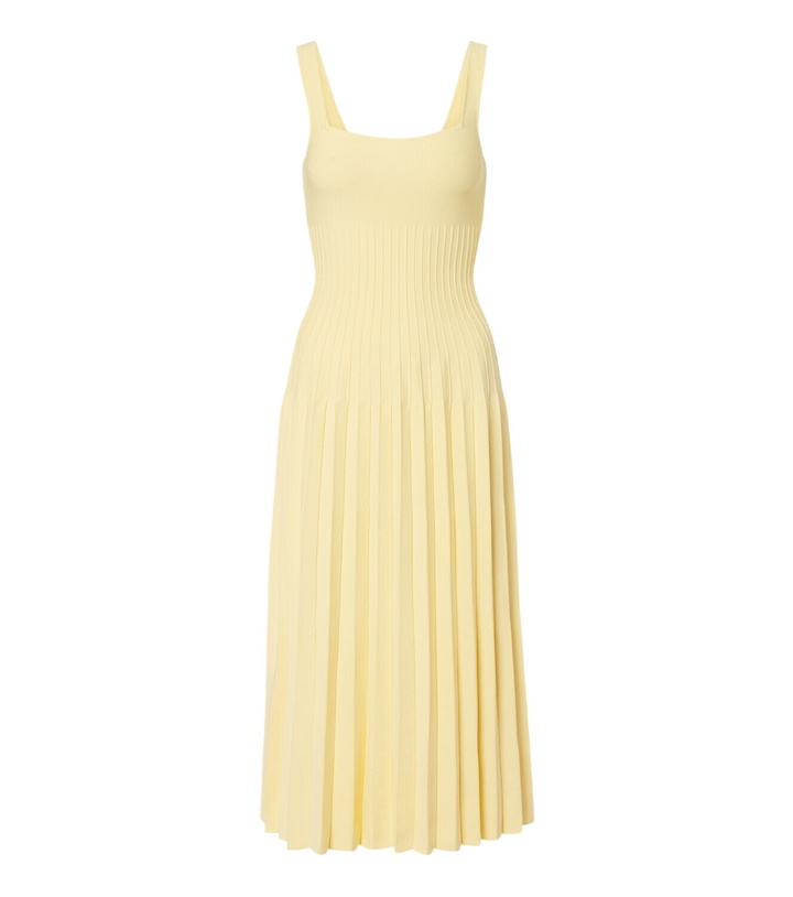 Photo: Staud Ellison pleated maxi dress