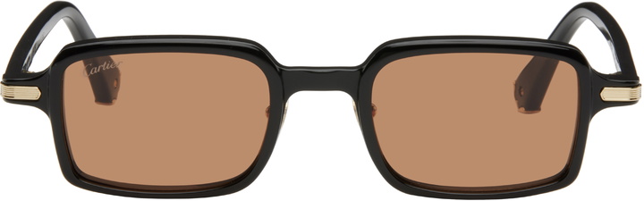 Photo: Cartier Black 'Première de Cartier' Sunglasses