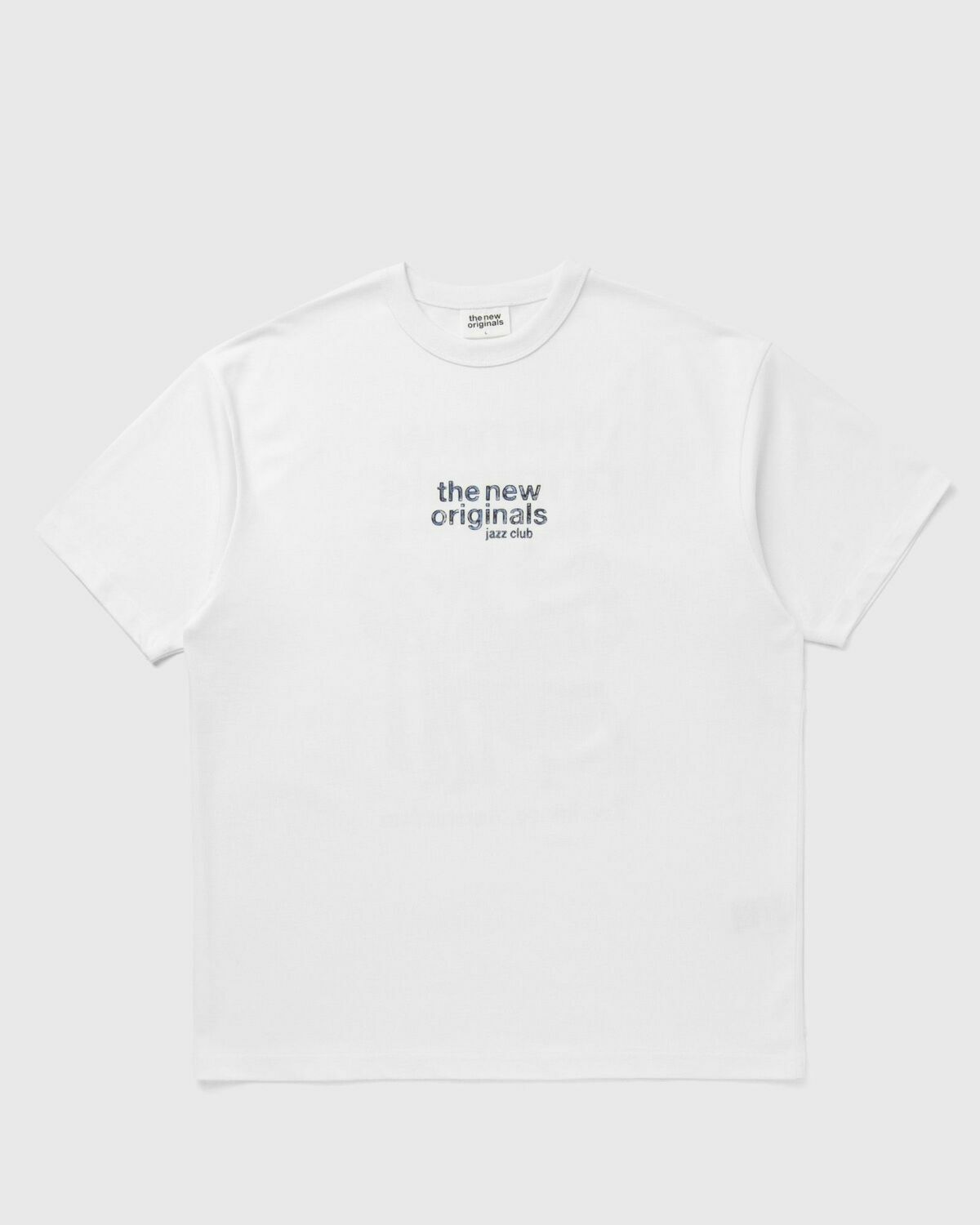 The New Originals JAZZ CLUB TEE White Mens Shortsleefe