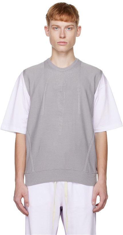 Photo: TheOpen Product SSENSE Exclusive Gray Vest