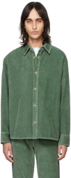 A.P.C. Green Bobby Shirt
