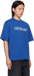 Off-White Blue Big Bookish Skate T-Shirt