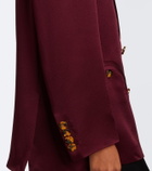 Blazé Milano Everynight double-breasted satin blazer