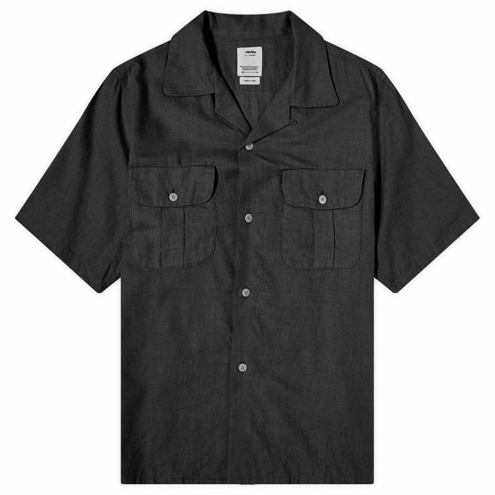 Photo: Visvim Men's Keesey Short Sleeve Shirt in Black