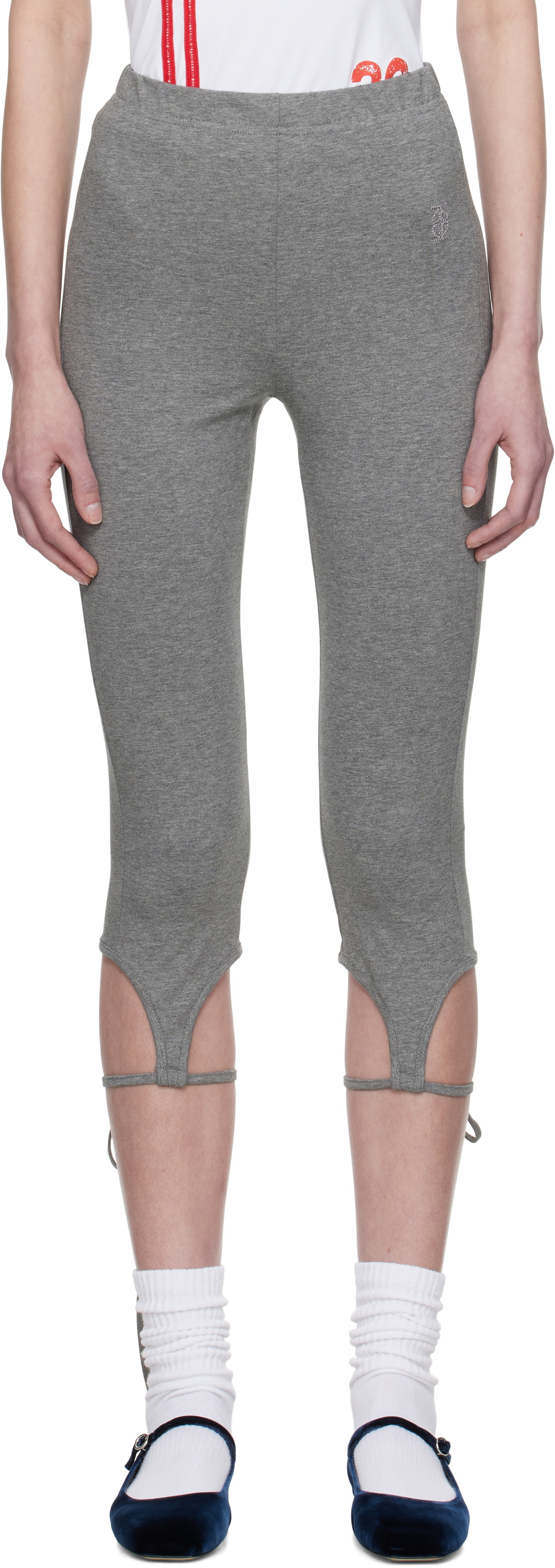 ボトムスその他 SLEEPER SS25 'Capri' legging (SLLG08P011N GREY) YT5-229_Asphalt_2.png?v=1749844840