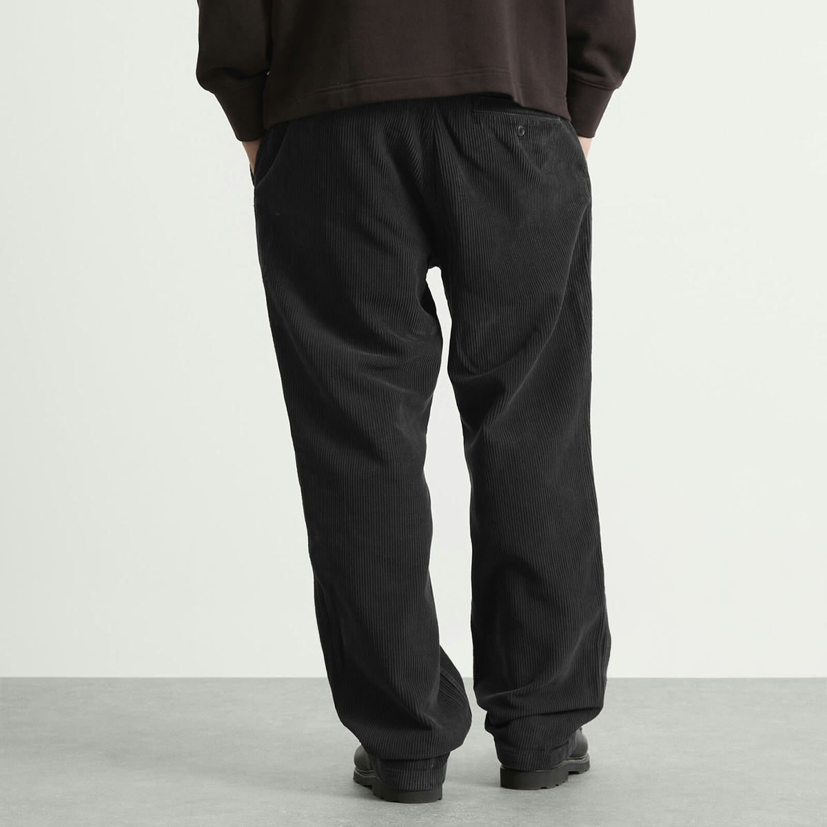 Corridor Men's Cord Trouser in Black