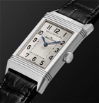 Jaeger-LeCoultre - Reverso Classic Medium Thin Automatic 24.4mm Stainless Steel and Alligator Watch, Ref. No. 2548520 - Silver