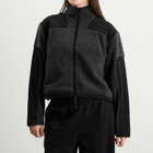 SKIMS Women's Teddy Sherpa Zip Up in Ash