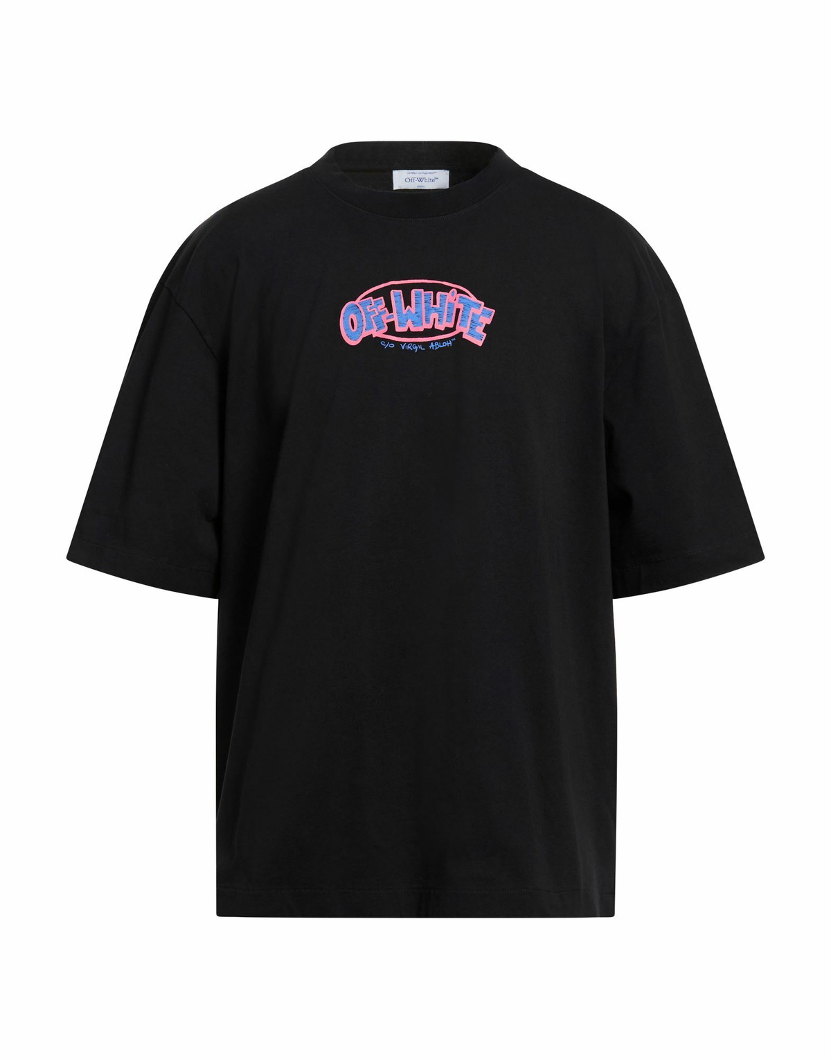 Off-white Mens T-shirt in Black