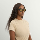 Off-White Sunglasses Virgil Sunglasses in Dark Havana/Bronze 