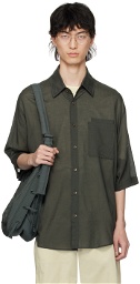 LEMAIRE Gray Double Pocket Shirt
