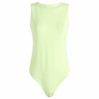 Nike Women's Dri-Fit Form Bodysuit in Barely Volt