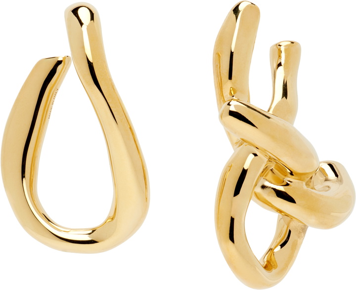 Photo: Givenchy Chain Link Asymmetric Earrings