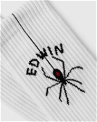 Edwin Spider Socks White - Mens - Socks