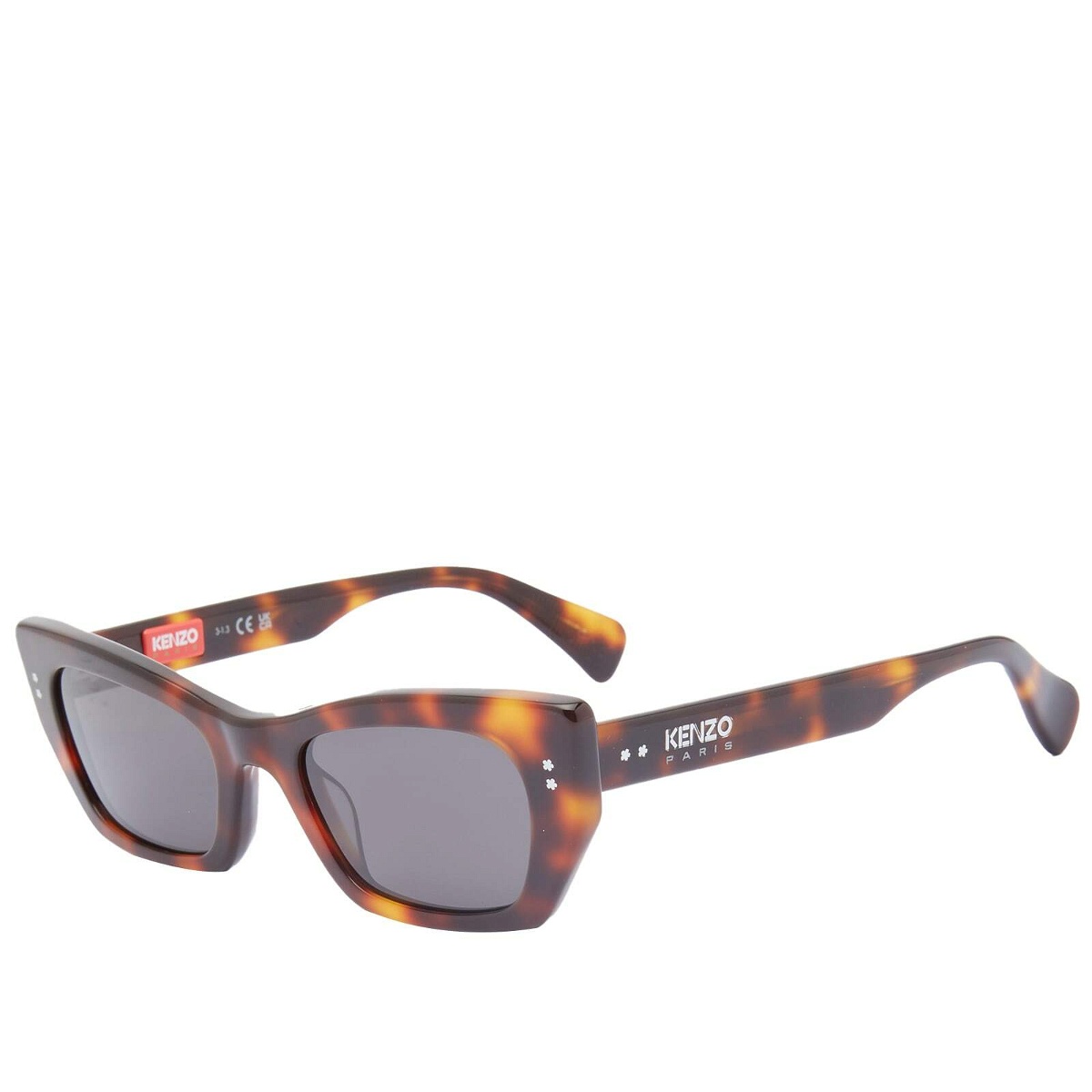 Photo: Kenzo Eyewear Men's KZ40162I Sunglasses in Blonde Havana/Smoke