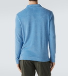 Fedeli Cotton terry polo shirt