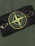 Stone Island - Logo-Appliquéd Twill Overshirt - Green