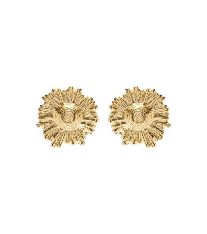 Photo: Ysso Ilios 24kt gold-plated earrings