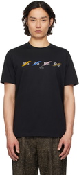 PS by Paul Smith Black 'PS' Row Multi T-shirt