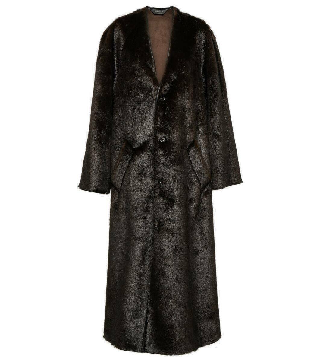 Balenciaga Faux fur coat Balenciaga