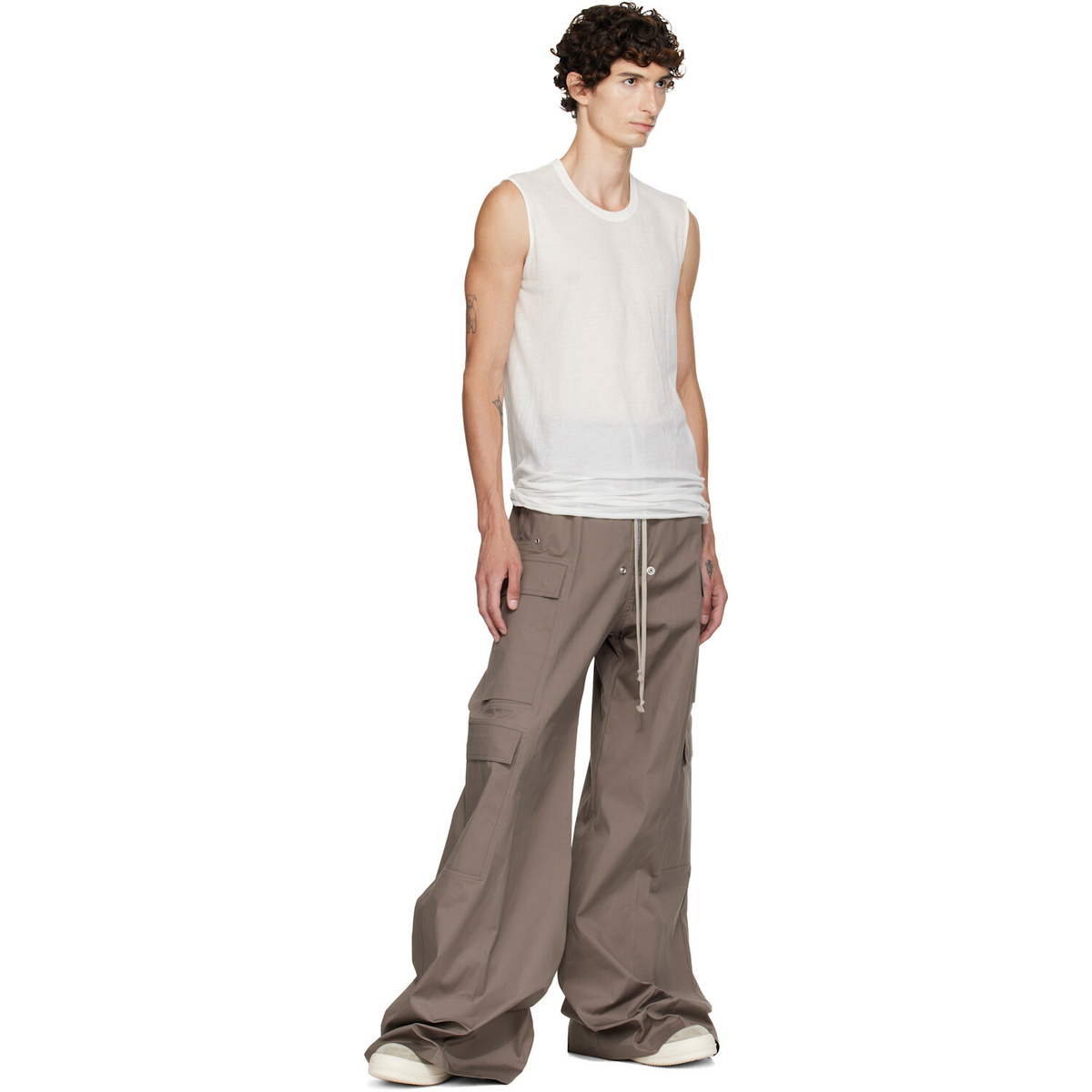 Rick Owens Off-White Tower Basic SL Tank Top