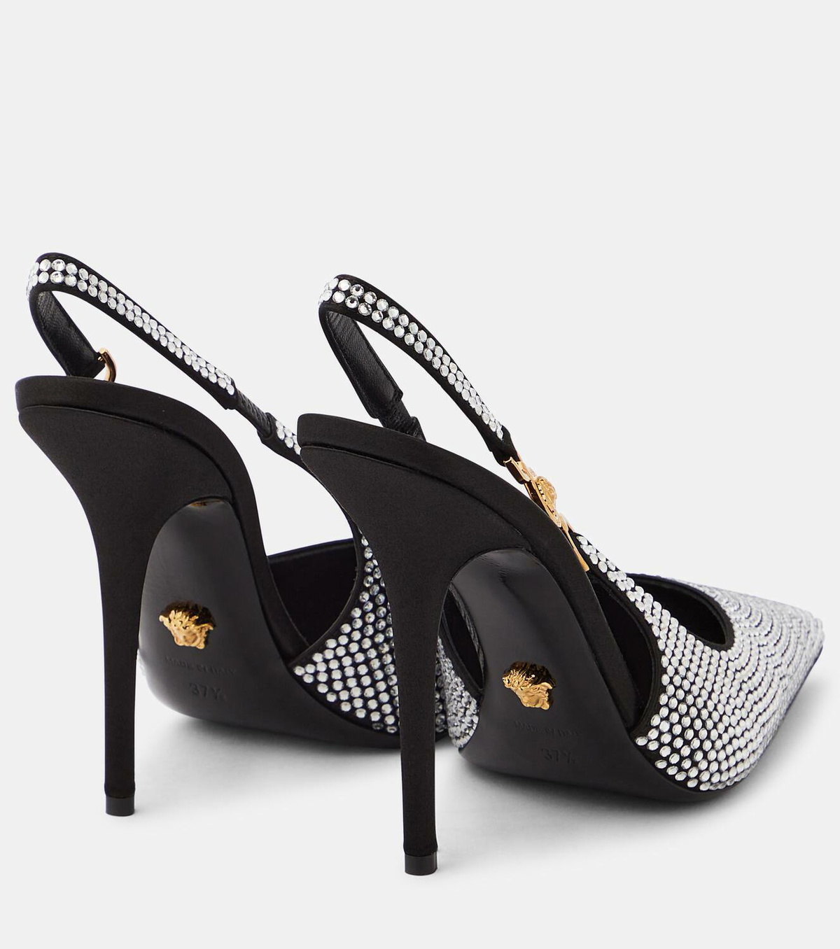 【Versace】バロック メデューサ '95 ミュール Medusa '95 Loafers Black,Gold | VERSACE US