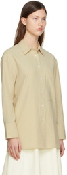 GIA STUDIOS Yellow Polyester Shirt