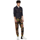 Dolce and Gabbana Black Emblem Lounge Pants