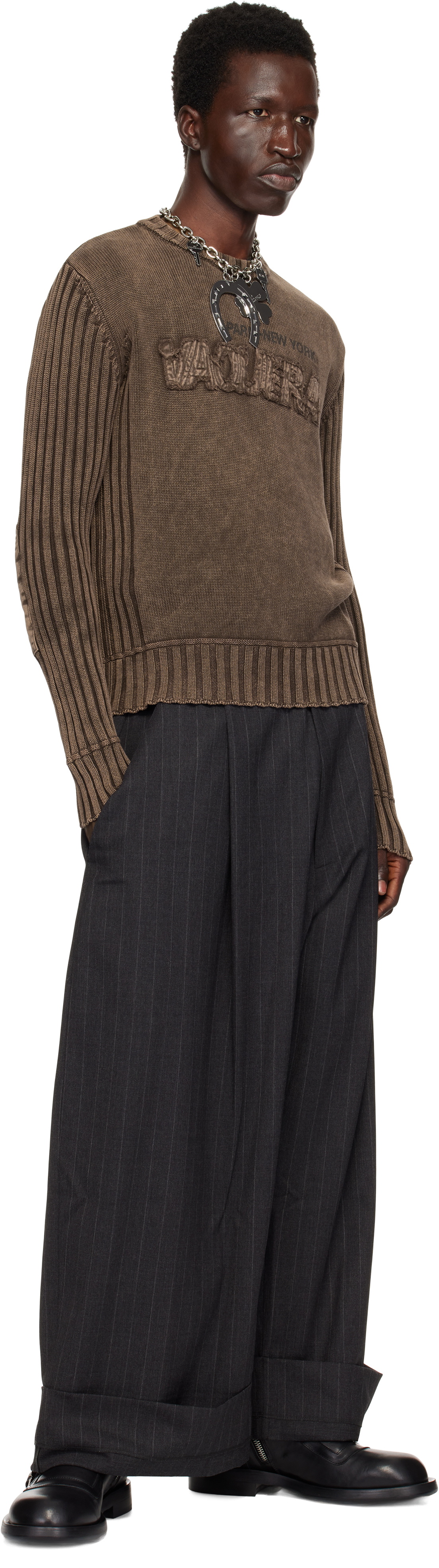 VAQUERA Gray Baby Trousers Vaquera