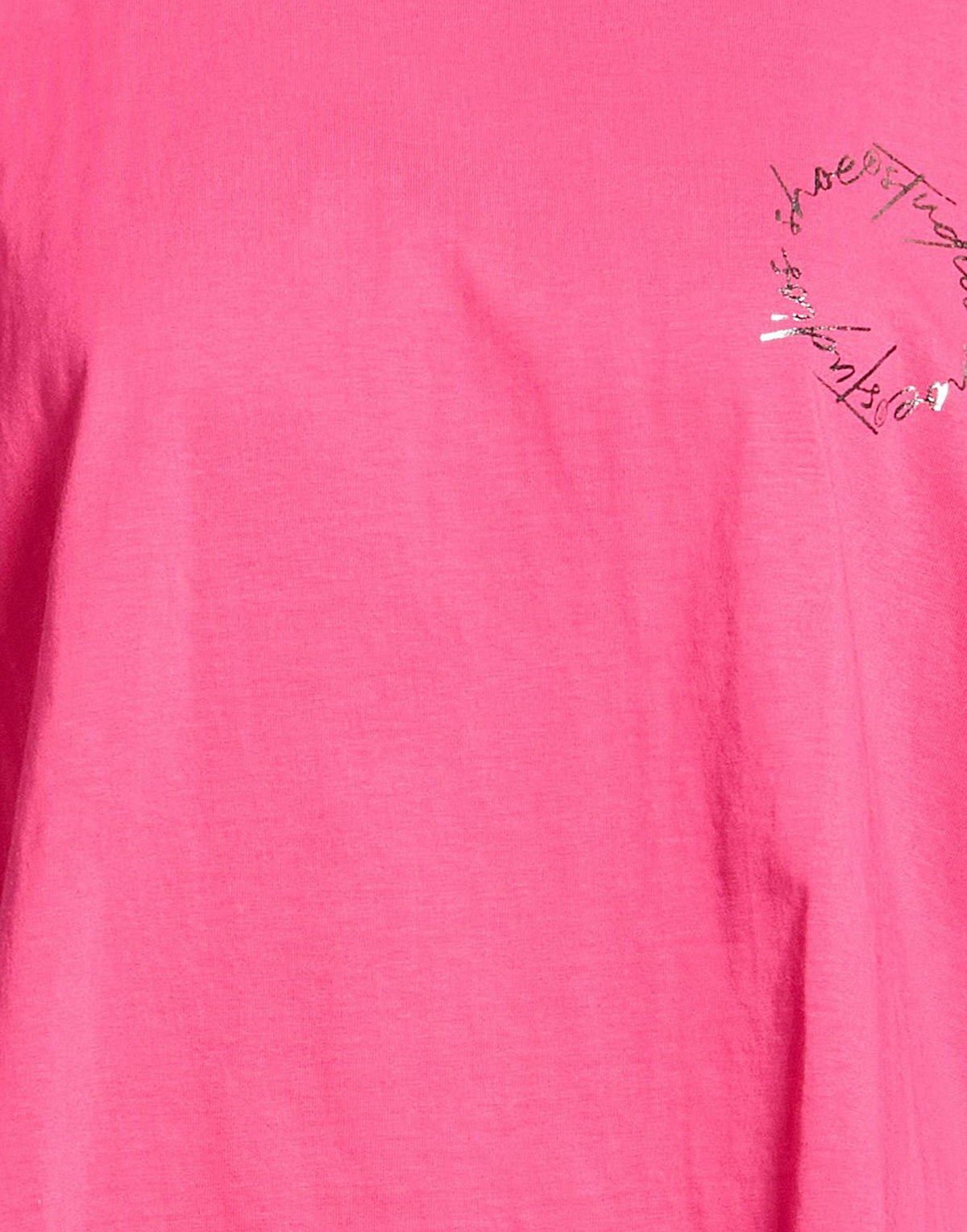 Shoe Womens T-shirt Fuchsia