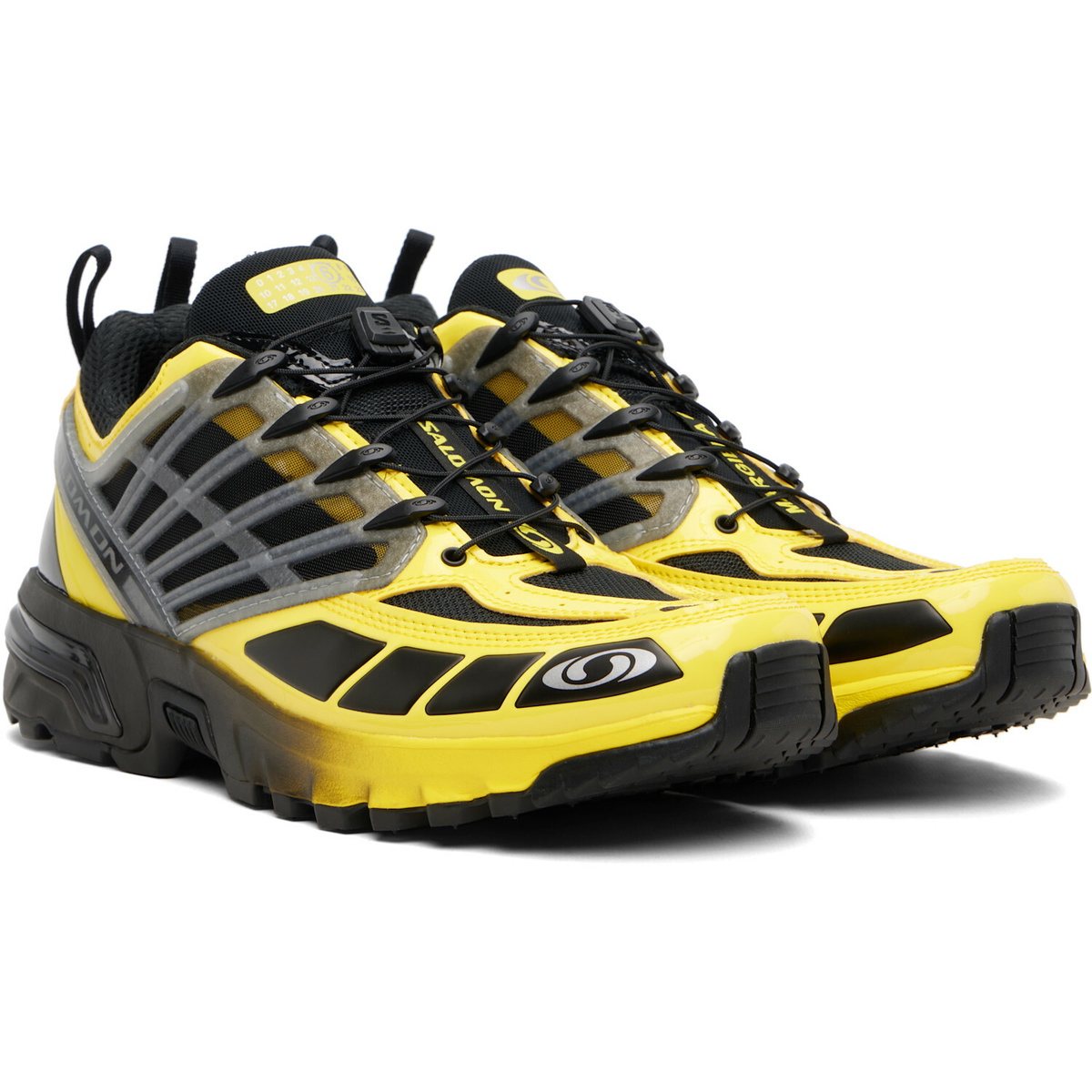 MM6 Maison Margiela Black & Yellow Salomon Edition ACS Pro Sneakers