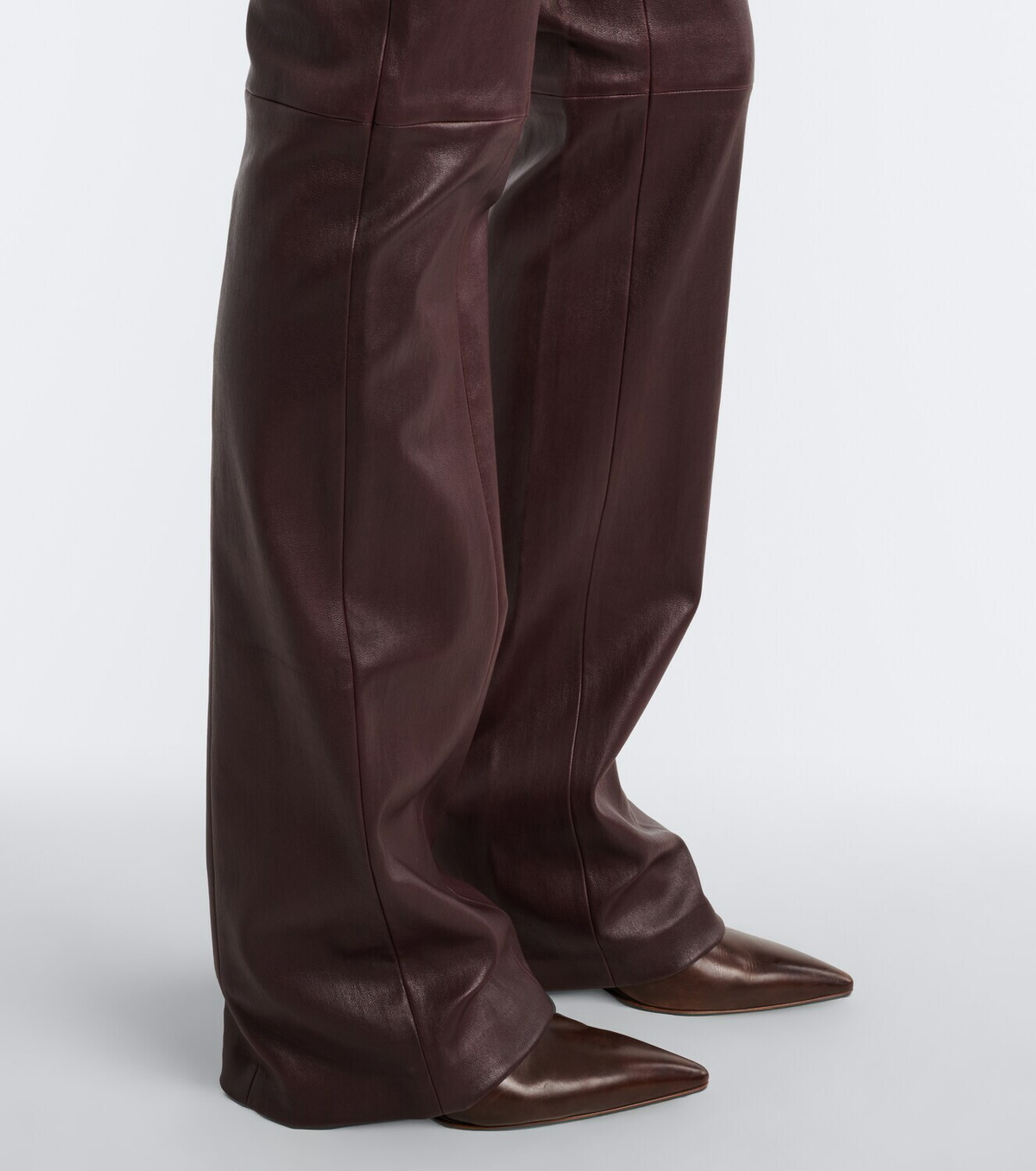 Stouls Icham leather flared pants