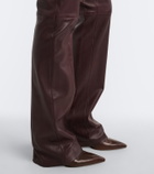 Stouls Icham leather flared pants