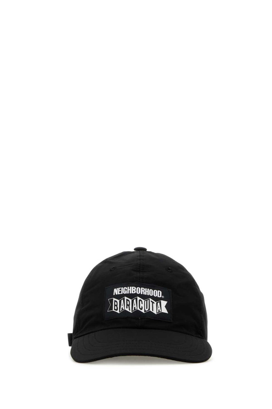 Photo: Baracuta Black Polyester Blend Baseball Cap