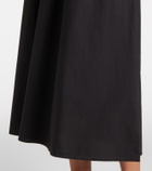 Velvet Romilly cotton-blend midi dress