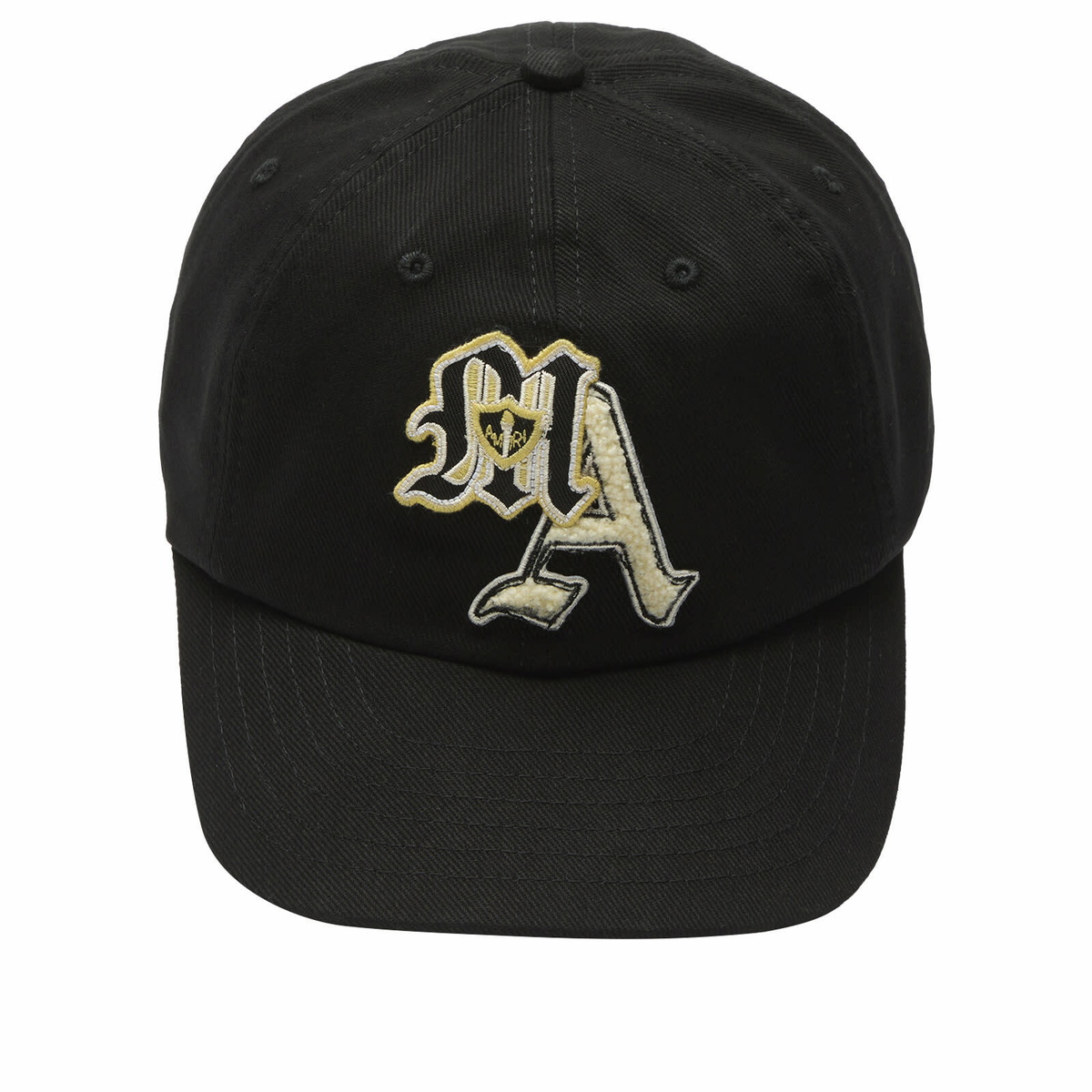 AMIRI Men's Varsity Patch Cap in Black Amiri