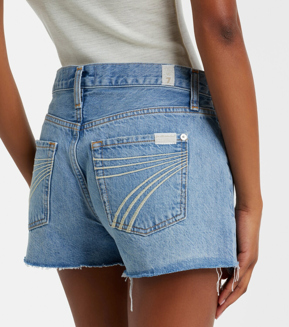 7 For All Mankind June denim shorts