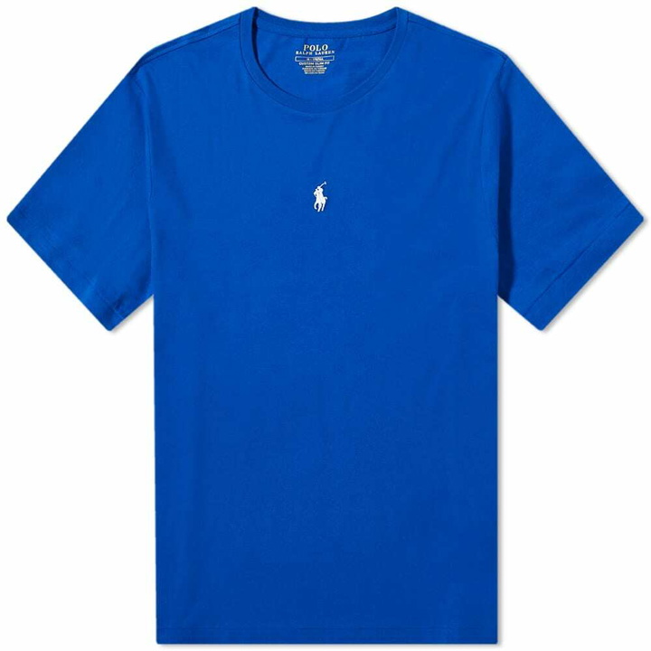 Photo: Polo Ralph Lauren Men's Centre Logo T-Shirt in Sapphire Star