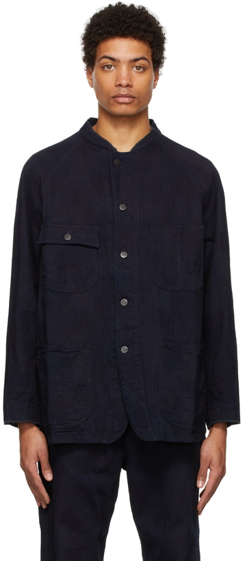 Photo: Needles Indigo Chore Coat