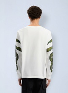 Palm Angels Snake Box Logo Long Sleeve T-Shirt