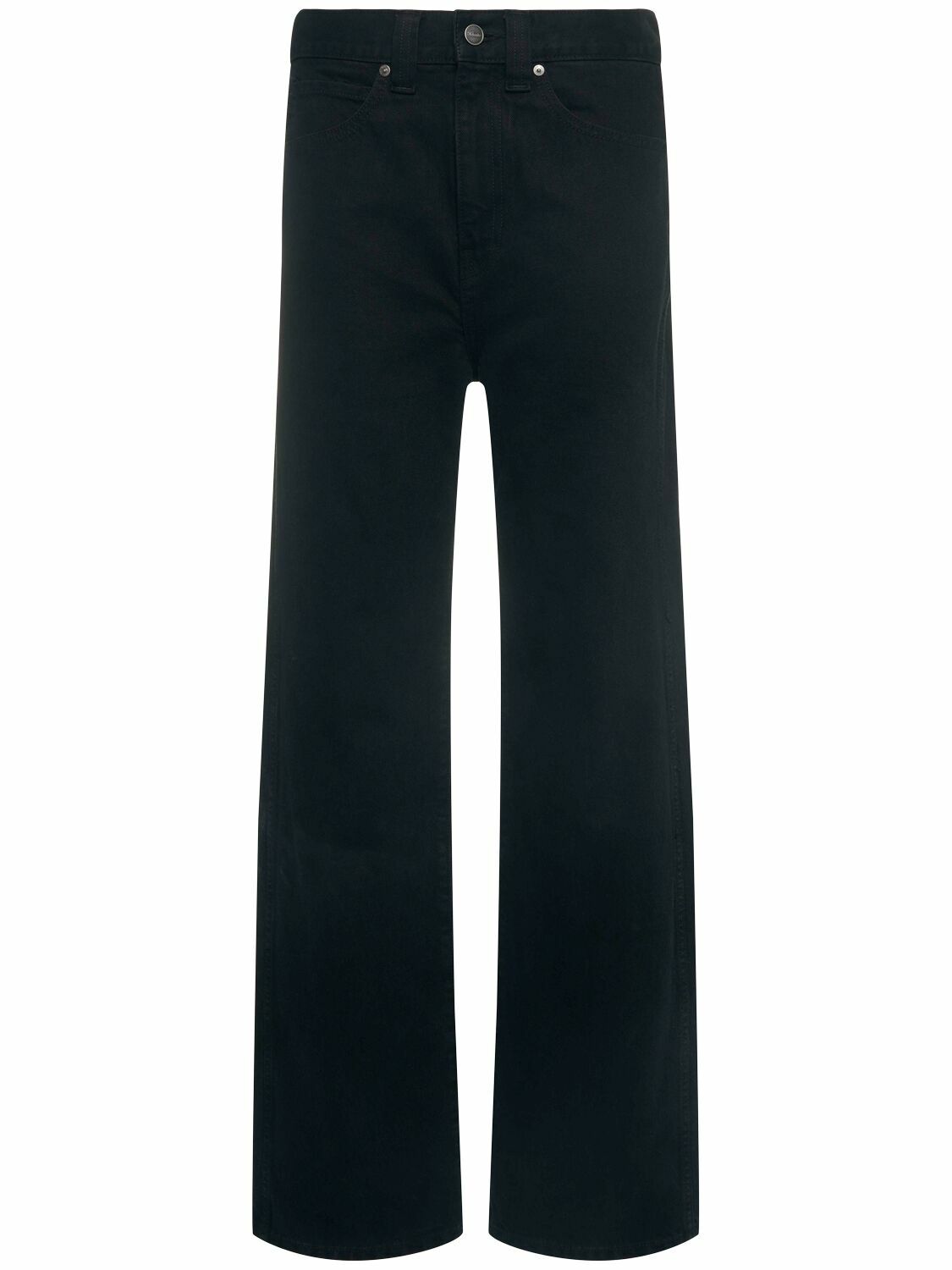 【送料&関税込】Khaite the Jacob Jeans KHAITE The Jacob low-rise wide-leg Jeans | Black | FARFETCH