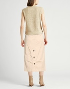 Peserico Womens Midi skirt in Beige