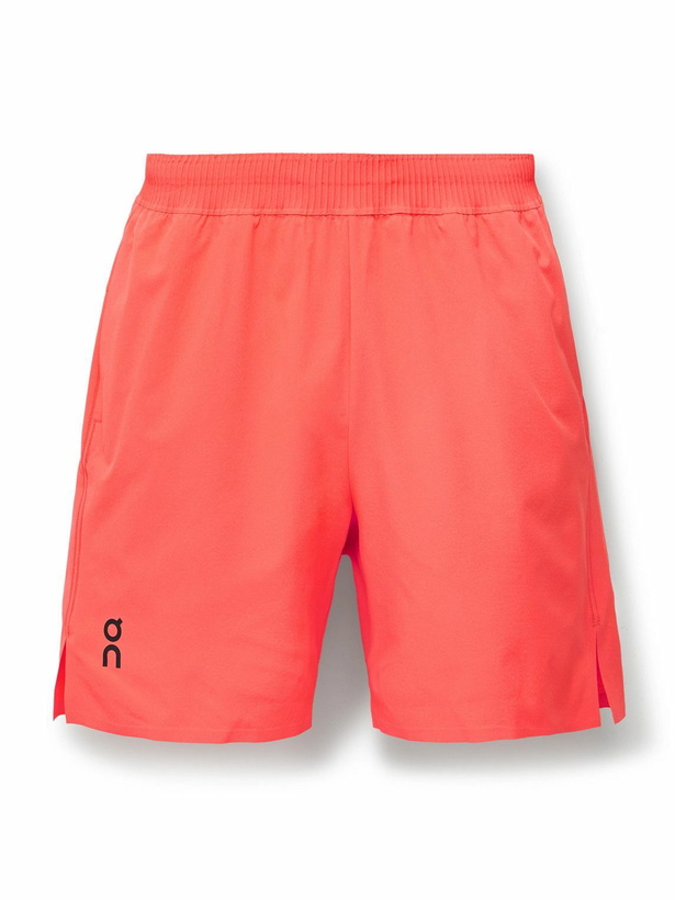 Photo: ON - Focus Straight-Leg Recycled-Shell Shorts - Pink