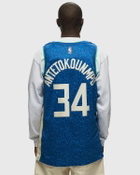 Nike Milwaukee Bucks Nike City Edition Swingman Jersey 23 Blue Jerseys