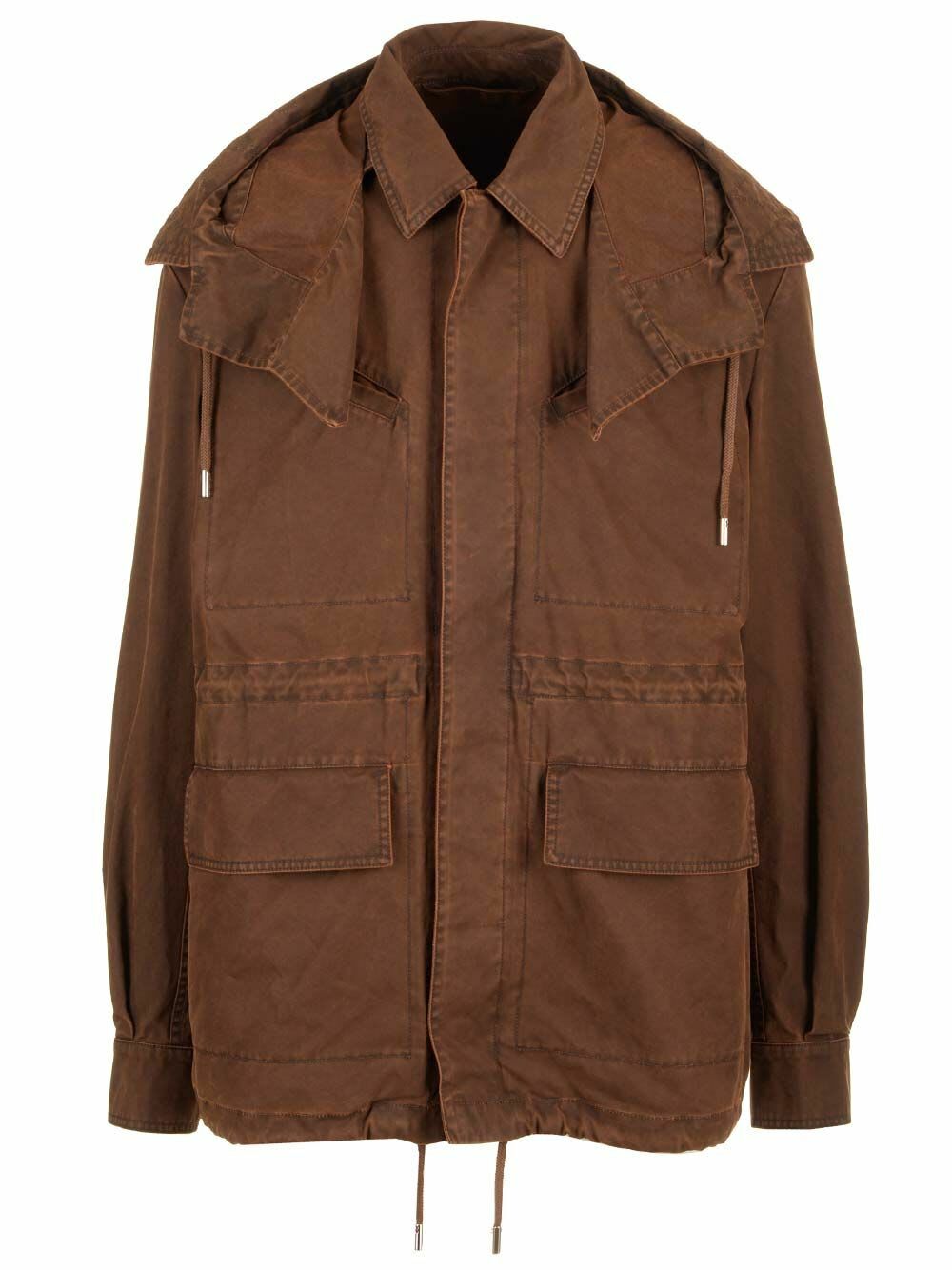 ブルゾン Alexander Mcqueen Cotton Canvas Parka Alexander McQueen Cotton Canvas Parka Alexander McQueen