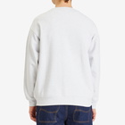 Dime Men's Classic Small Logo Sweatshirt in Ash