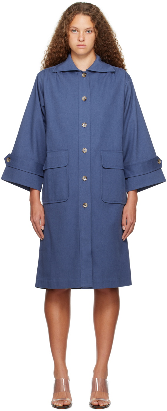 Caro Editions Blue Anna Coat