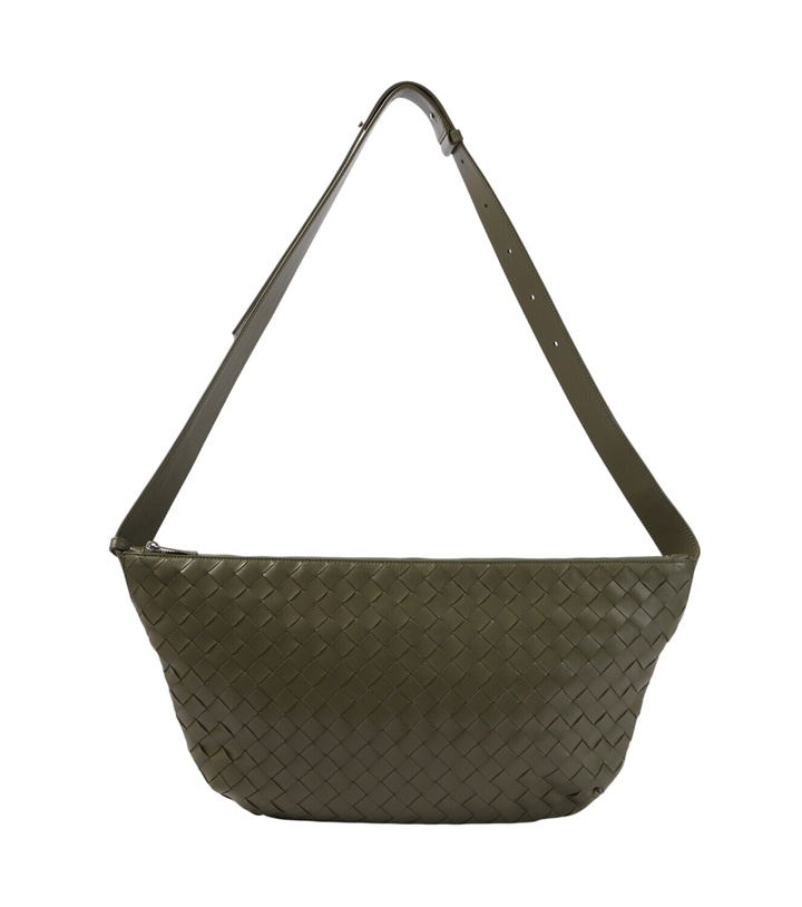 Photo: Bottega Veneta Intrecciato leather belt bag