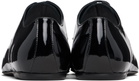 Dries Van Noten Black Square Toe Derbys